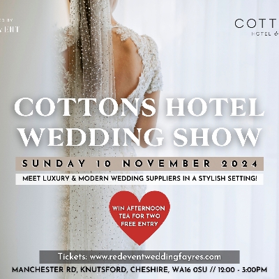 Luxury Cheshire Wedding Fayre at Cottons Hotel & Spa