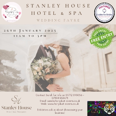 Wedding Fayre @ Stanley House Hotel and Spa, Mellor