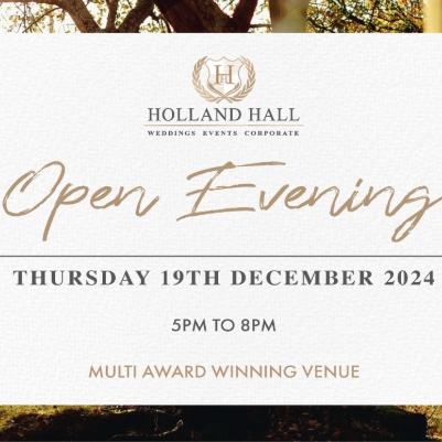 Holland Hall Open Evening