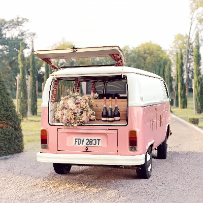 ThinK Wine's retro VW Campervan can now be used for weddings